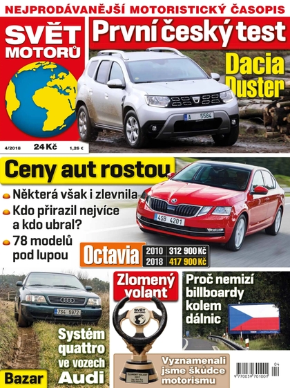 E-magazín Svět motorů - 22.1.2018 - CZECH NEWS CENTER a. s.