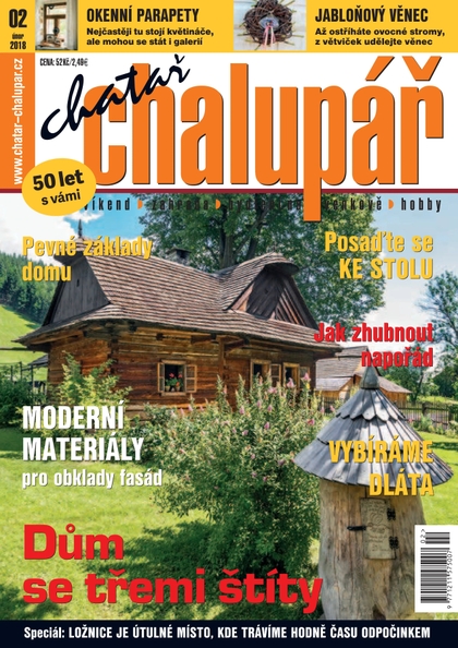 E-magazín Chatař &amp;chalupář 2-2018 - Časopisy pro volný čas s. r. o.