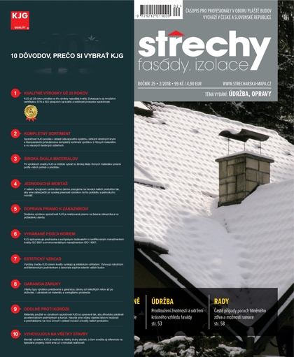 E-magazín Střechy-Fasády-Izolace 2/2018 - EEZY Publishing