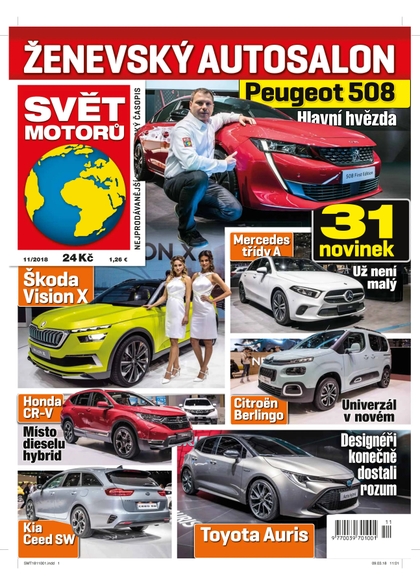 E-magazín Svět motorů - 12.3.2018 - CZECH NEWS CENTER a. s.
