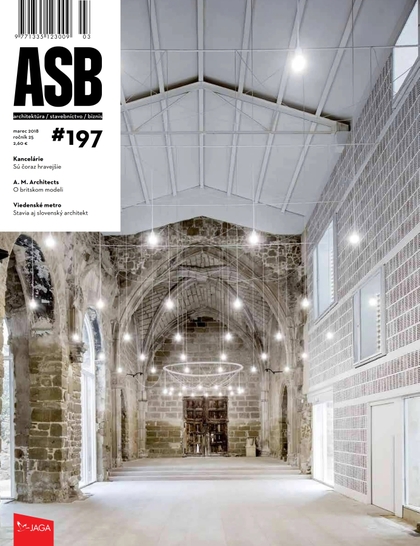 E-magazín ASB Architektúra Stavebníctvo Biznis 2018 03 - JAGA GROUP, s.r.o. 