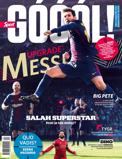 E-magazín Sport Goool! - 04/2018 - CZECH NEWS CENTER a. s.