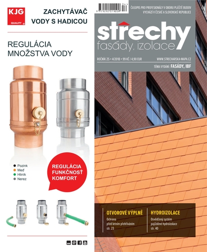 E-magazín Střechy-Fasády-Izolace 4/2018 - EEZY Publishing