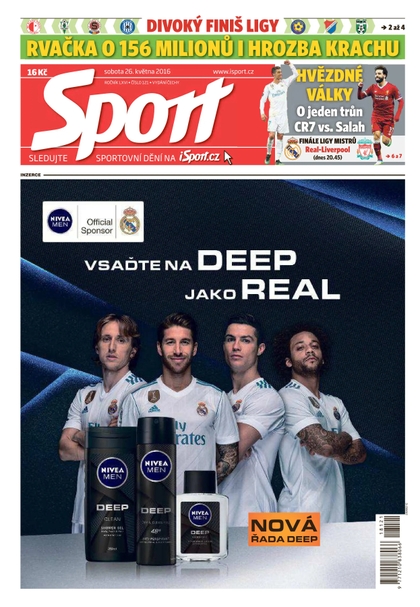 E-magazín Sport - 26.5.2018 - CZECH NEWS CENTER a. s.