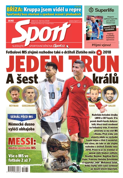E-magazín Sport - 12.6.2018 - CZECH NEWS CENTER a. s.