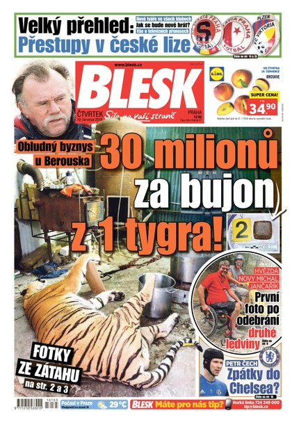 E-magazín Blesk - 19.7.2018 - CZECH NEWS CENTER a. s.