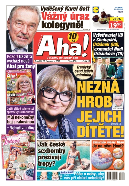 E-magazín AHA! - 23.7.2018 - CZECH NEWS CENTER a. s.