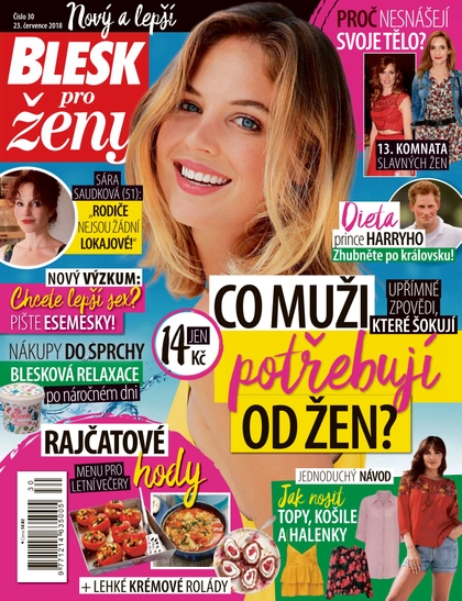 E-magazín Blesk pro ženy - 23.7.2018 - CZECH NEWS CENTER a. s.