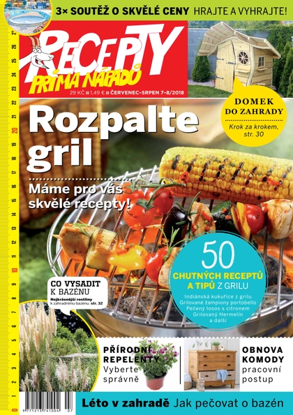E-magazín Recepty prima nápadů 7-08/2018 - Jaga Media, s. r. o.