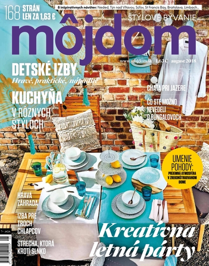 E-magazín Môj dom 2018 08 - JAGA GROUP, s.r.o. 