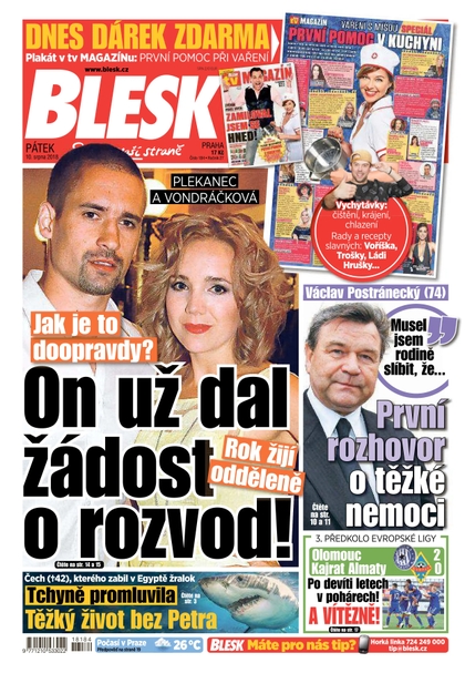 E-magazín Blesk - 10.8.2018 - CZECH NEWS CENTER a. s.