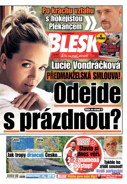 E-magazín Blesk - 14.8.2018 - CZECH NEWS CENTER a. s.