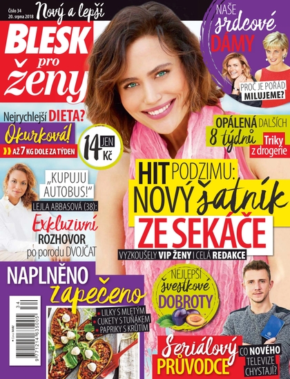 E-magazín Blesk pro ženy - 20.8.2018 - CZECH NEWS CENTER a. s.