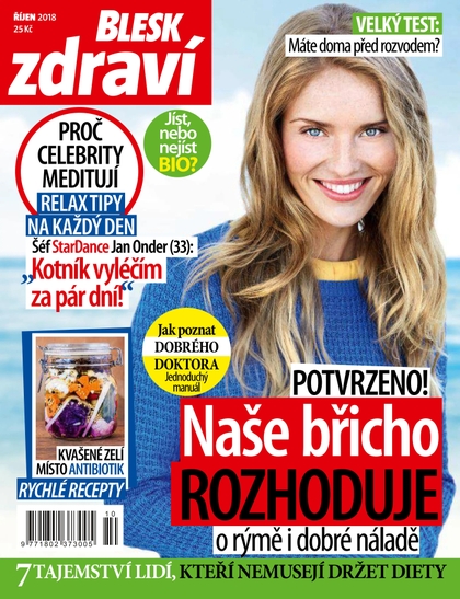 E-magazín Blesk Zdraví - 10/2018 - CZECH NEWS CENTER a. s.