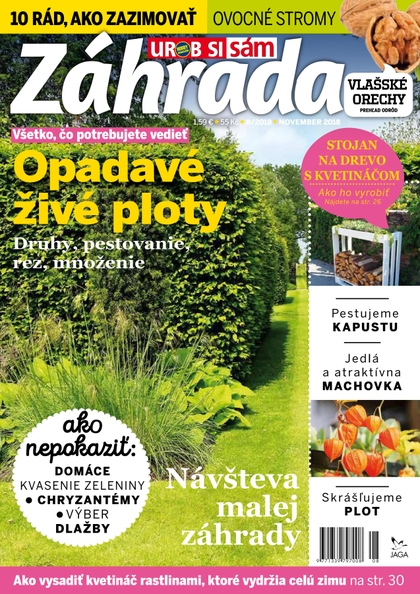 E-magazín Záhrada 2018 08 - JAGA GROUP, s.r.o. 