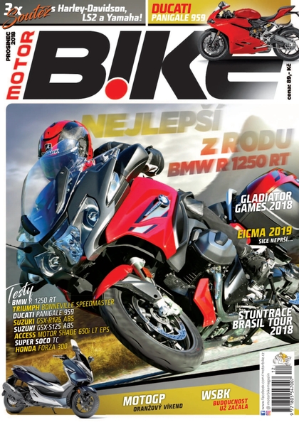 E-magazín Motorbike 12/2018 - X Ray Media, s.r.o.