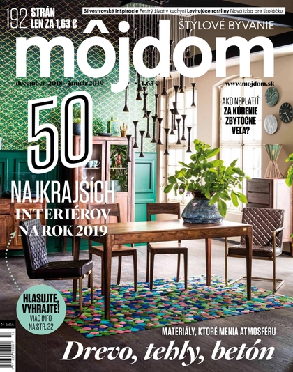 E-magazín Môj dom 2018/12 - 2019/01 - JAGA GROUP, s.r.o. 