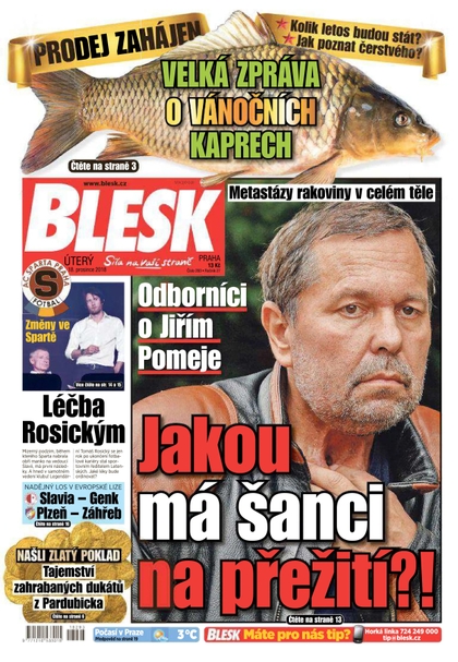 E-magazín Blesk - 18.12.2018 - CZECH NEWS CENTER a. s.