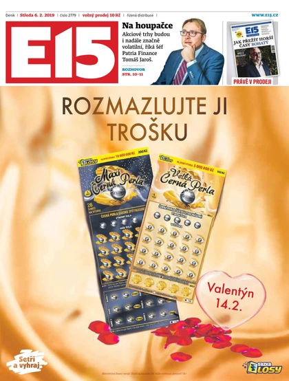 E-magazín E15 - 6.2.2019 - CZECH NEWS CENTER a. s.