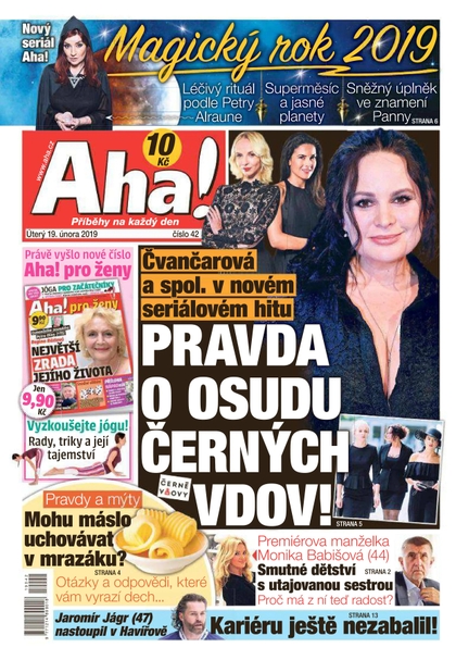 E-magazín AHA! - 19.2.2019 - CZECH NEWS CENTER a. s.