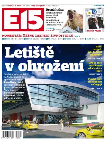 E-magazín E15 - 22.2.2019 - CZECH NEWS CENTER a. s.