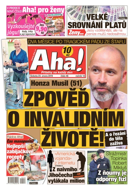 E-magazín AHA! - 23.2.2019 - CZECH NEWS CENTER a. s.