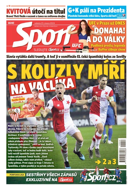 E-magazín Sport - 23.2.2019 - CZECH NEWS CENTER a. s.