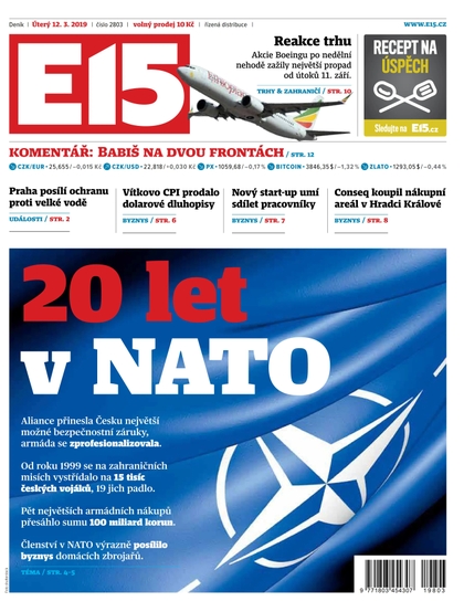 E-magazín E15 - 12.3.2019 - CZECH NEWS CENTER a. s.