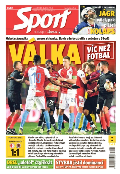 E-magazín Sport - 15.4.2019 - CZECH NEWS CENTER a. s.