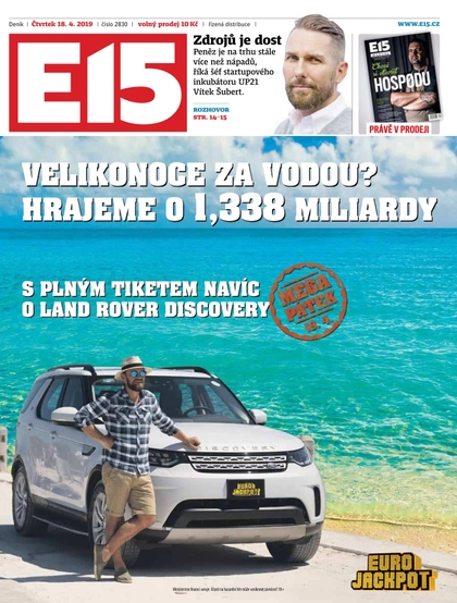 E-magazín E15 - 18.4.2019 - CZECH NEWS CENTER a. s.