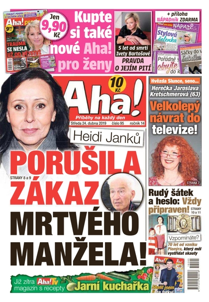 E-magazín AHA! - 24.4.2019 - CZECH NEWS CENTER a. s.