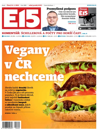 E-magazín E15 - 21.5.2019 - CZECH NEWS CENTER a. s.