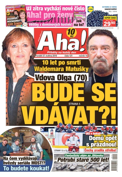 E-magazín AHA! - 27.5.2019 - CZECH NEWS CENTER a. s.