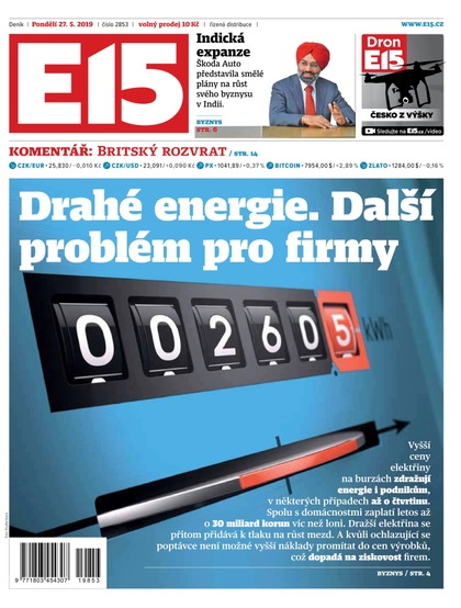 E-magazín E15 - 27.5.2019 - CZECH NEWS CENTER a. s.