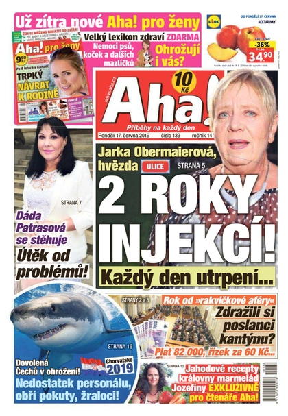 E-magazín AHA! - 17.6.2019 - CZECH NEWS CENTER a. s.
