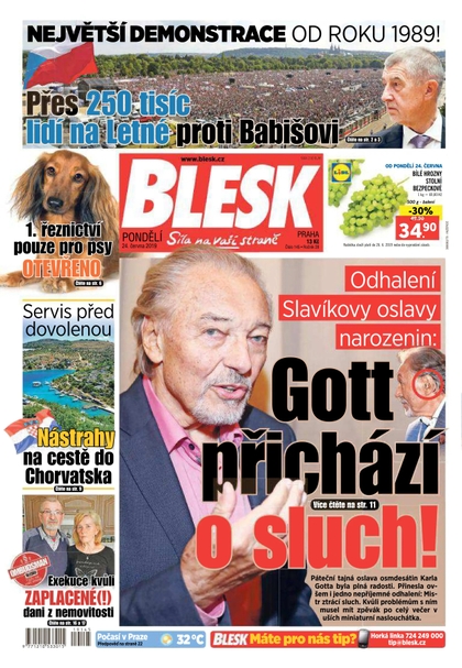 E-magazín Blesk - 24.6.2019 - CZECH NEWS CENTER a. s.