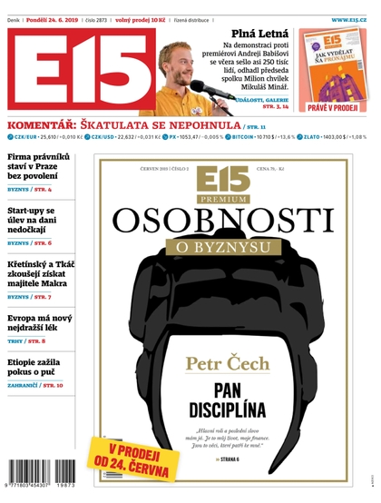 E-magazín E15 - 24.6.2019 - CZECH NEWS CENTER a. s.