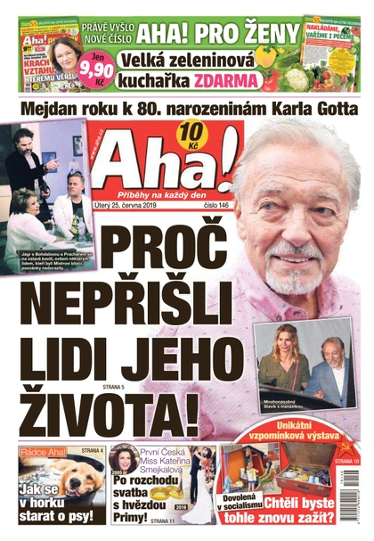 E-magazín AHA! - 25.6.2019 - CZECH NEWS CENTER a. s.