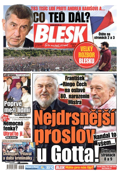 E-magazín Blesk - 25.6.2019 - CZECH NEWS CENTER a. s.