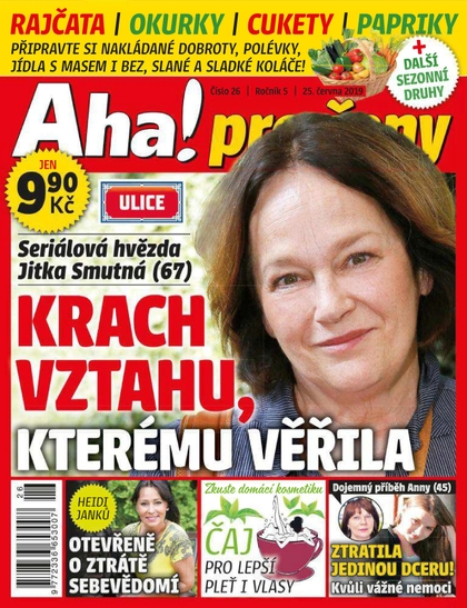 E-magazín AHA! pro ženy - 26/2019 - CZECH NEWS CENTER a. s.