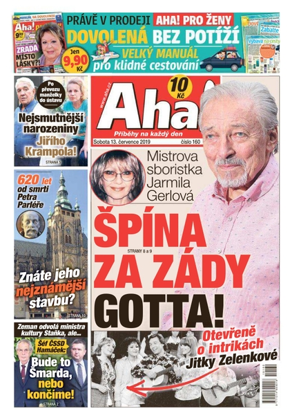 E-magazín AHA! - 13.7.2019 - CZECH NEWS CENTER a. s.