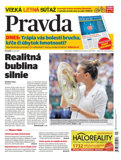 E-magazín Denník Pravda 15. 7. 2019 - OUR MEDIA SR a. s.