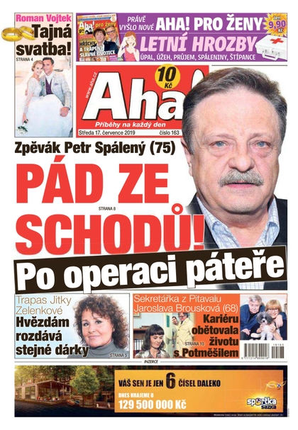 E-magazín AHA! - 17.7.2019 - CZECH NEWS CENTER a. s.