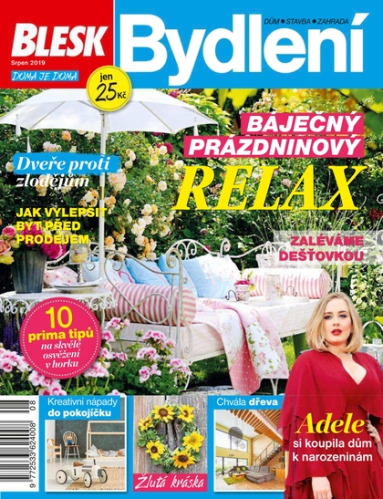 E-magazín Blesk Bydlení - 08/2019 - CZECH NEWS CENTER a. s.