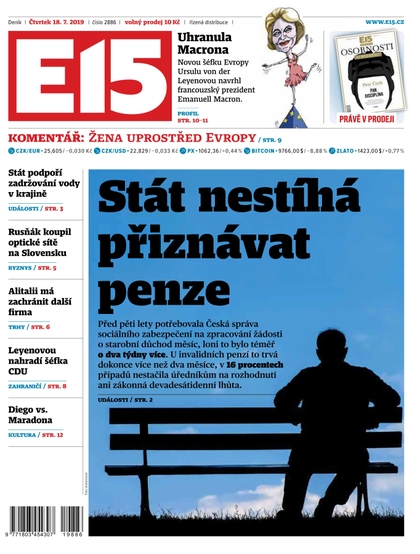 E-magazín E15 - 18.7.2019 - CZECH NEWS CENTER a. s.