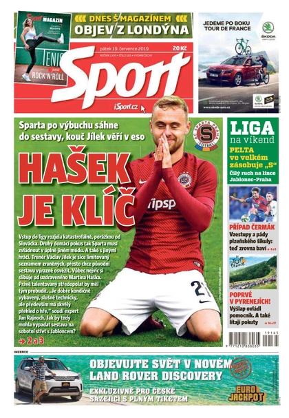 E-magazín Sport - 19.7.2019 - CZECH NEWS CENTER a. s.