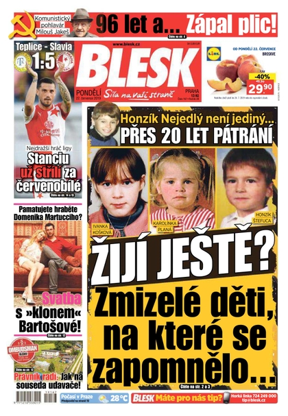 E-magazín Blesk - 22.7.2019 - CZECH NEWS CENTER a. s.