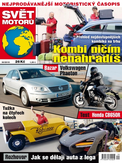 E-magazín Svět motorů - 30/2019 - CZECH NEWS CENTER a. s.