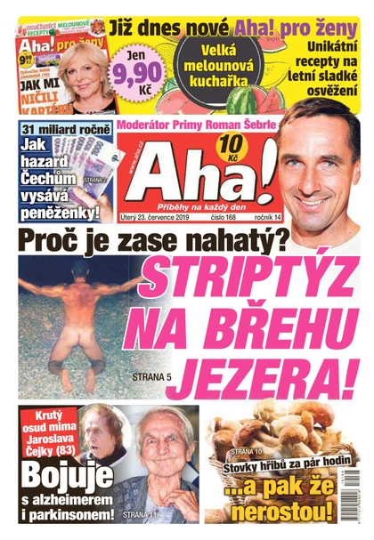 E-magazín AHA! - 23.7.2019 - CZECH NEWS CENTER a. s.