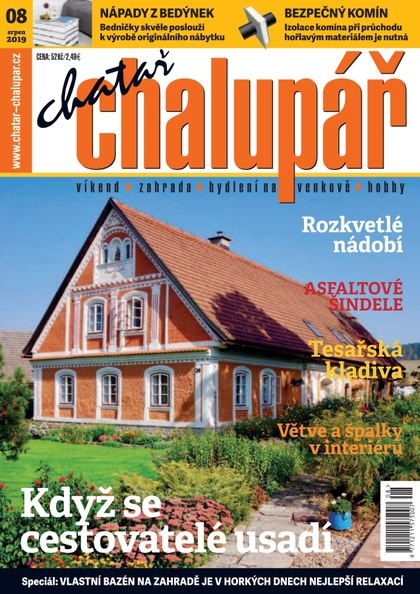 E-magazín Chatař&amp;chalupář 8/19 - Časopisy pro volný čas s. r. o.
